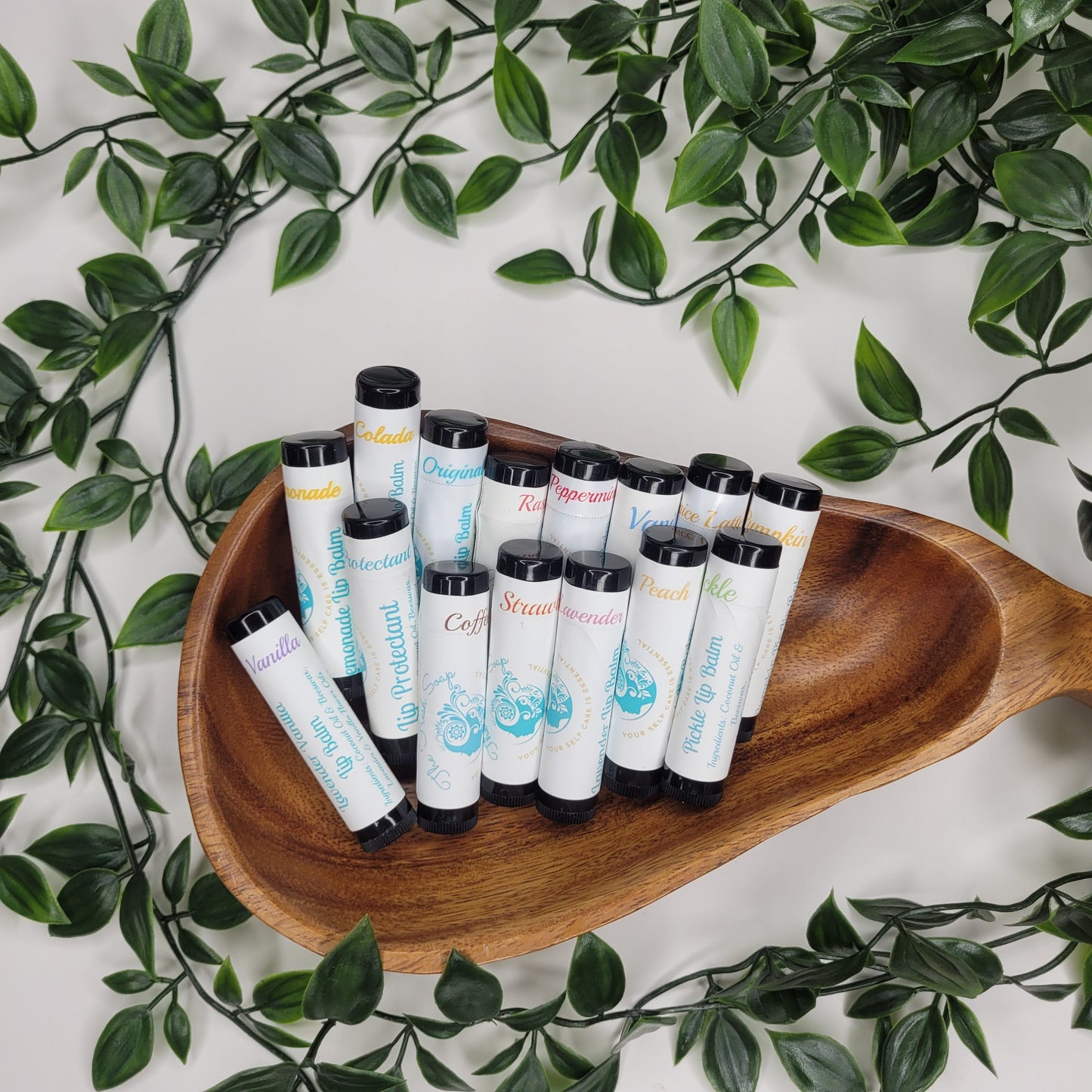 10 Pack of Vegan Lip Balms