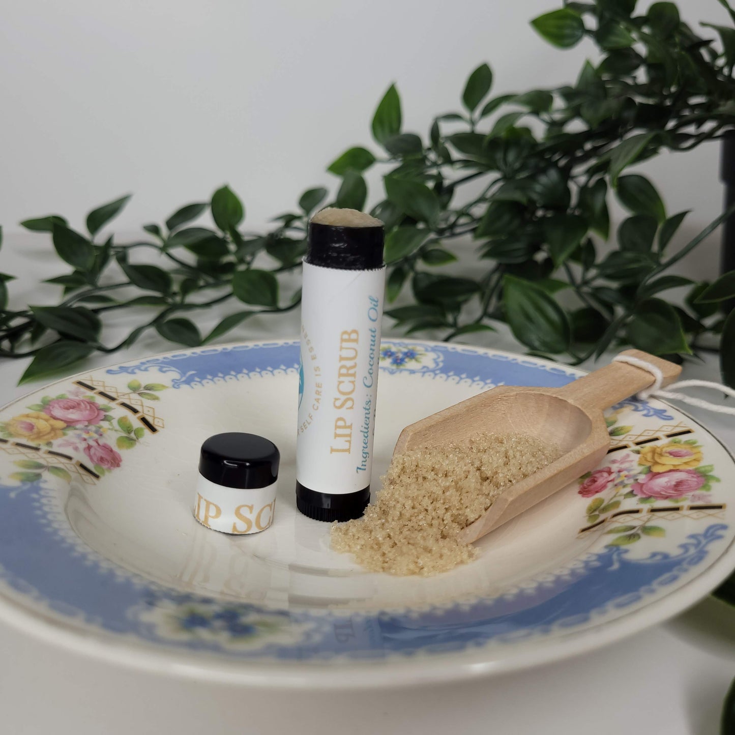 Vegan Lip Scrub great for chapped lips