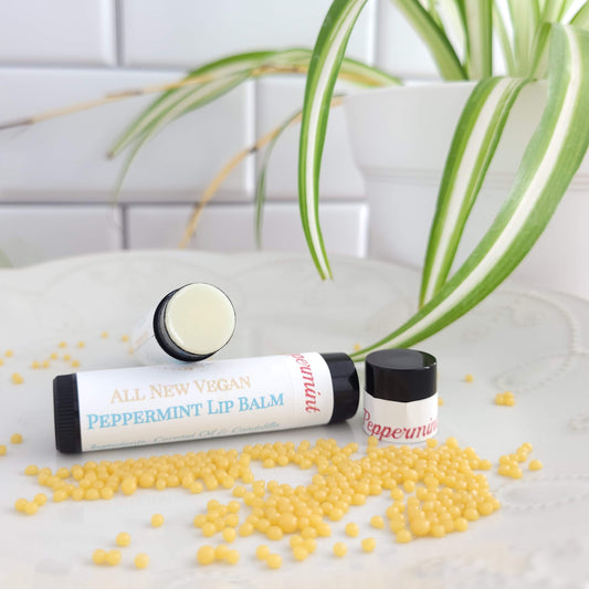 Vegan Peppermint Lip Balm
