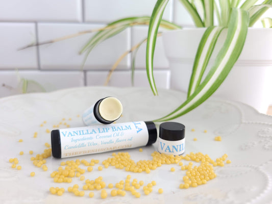 Vegan Vanilla Lip Balm