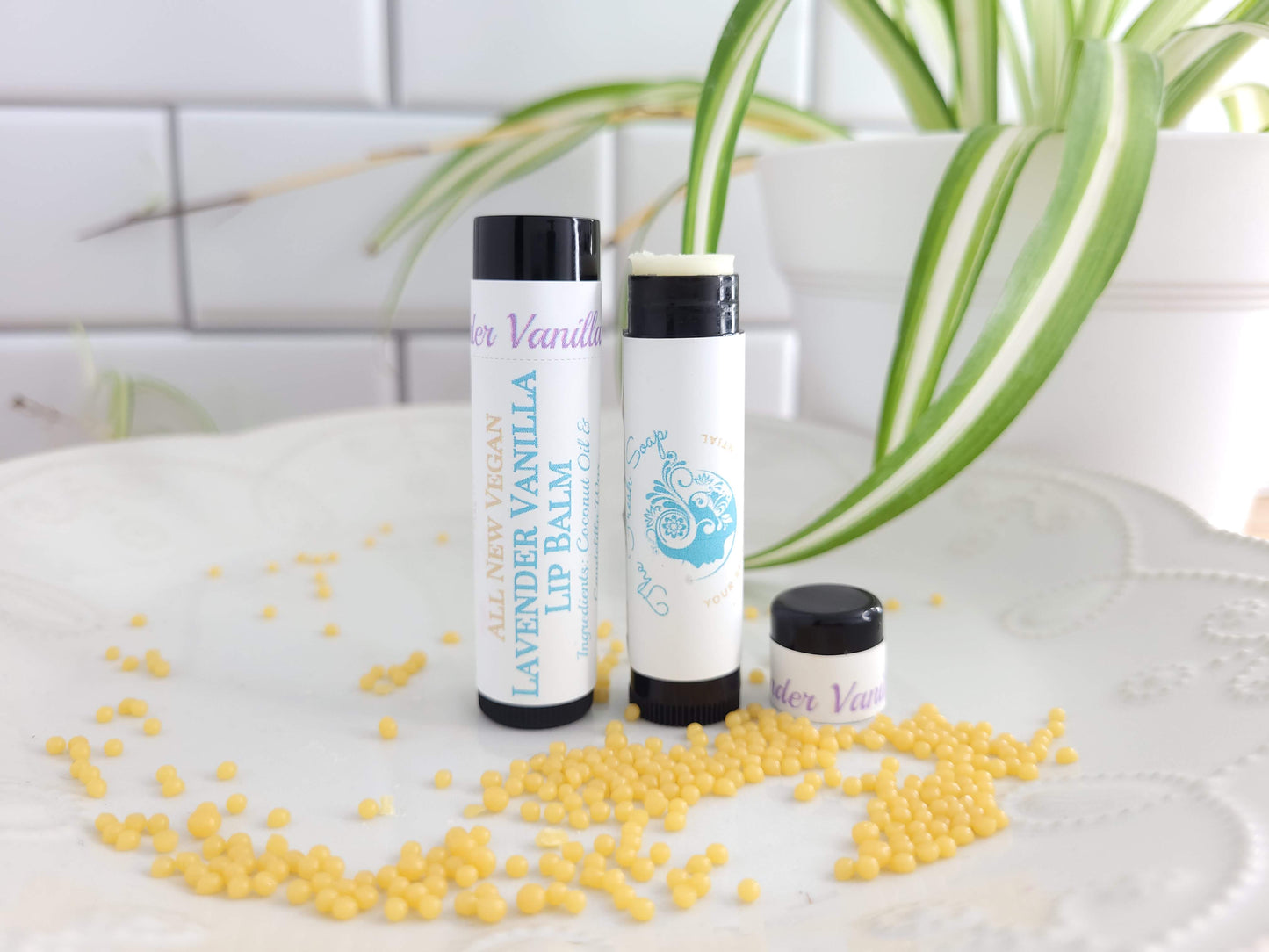 Vegan Lavender Vanilla Lip Balm