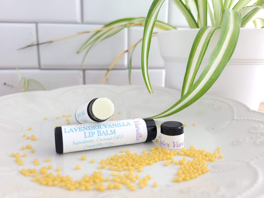 Vegan Lavender Vanilla Lip Balm
