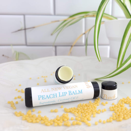 Vegan Peach Lip Balm
