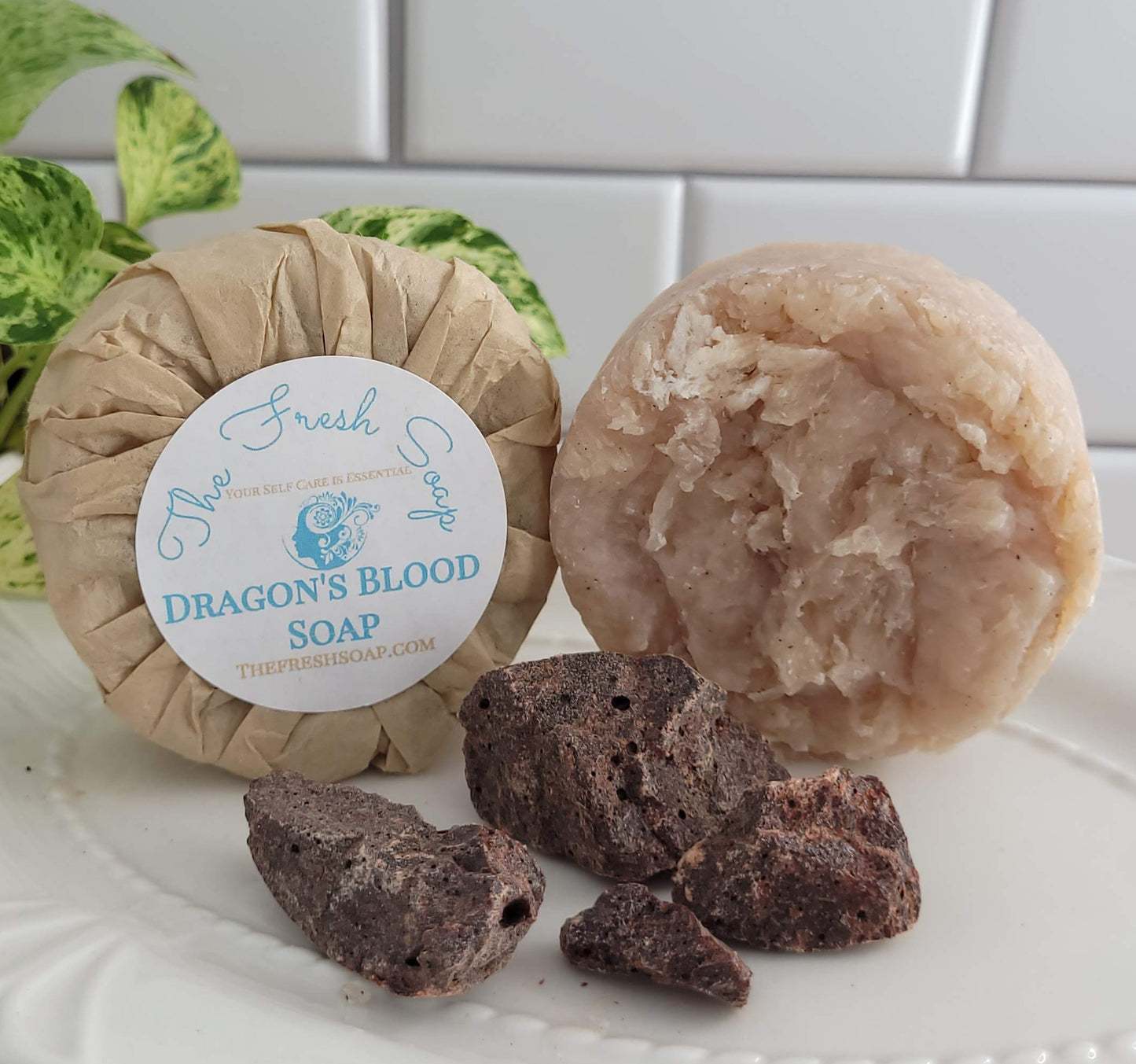 Dragon's Blood Bar Soap infused with Dragon's Blood resin