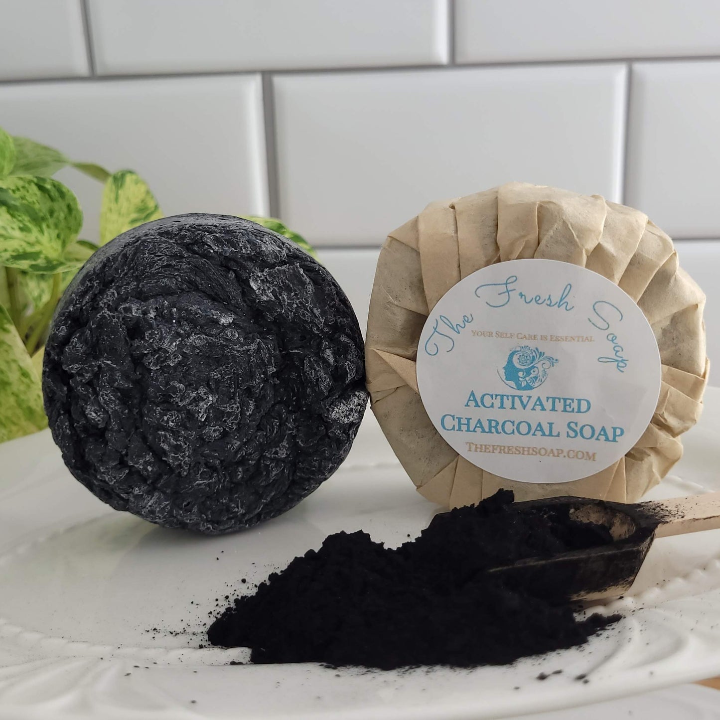 Activated Charcoal Bar Soap- Unscented