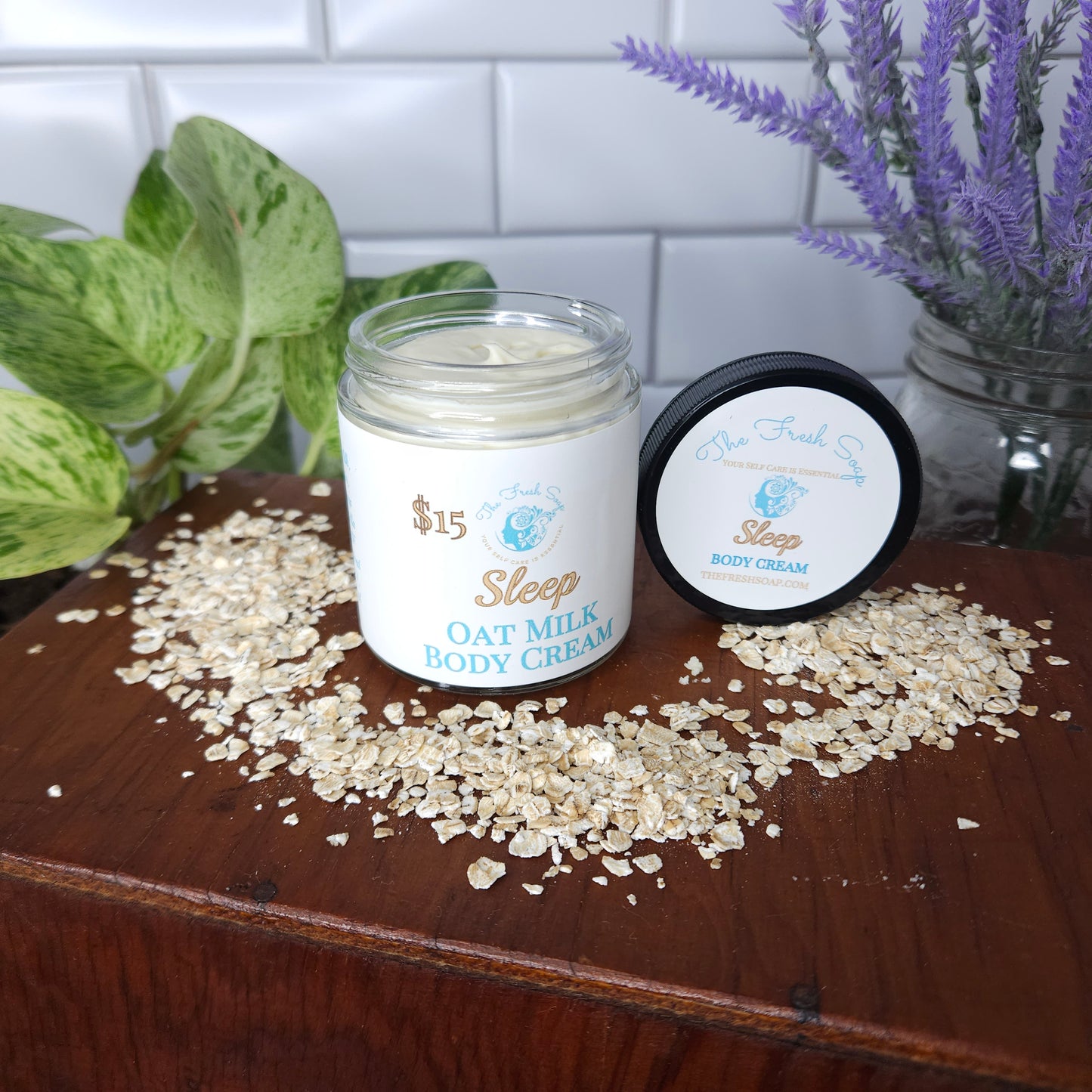 Sleep Vegan Handmade Oatmilk Body Cream
