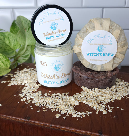 Witch's Brew Vegan Handmade Oatmilk Body Cream