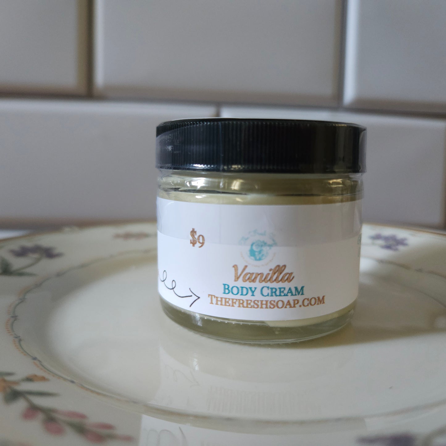 Vanilla Vegan Handmade Oatmilk Body Cream