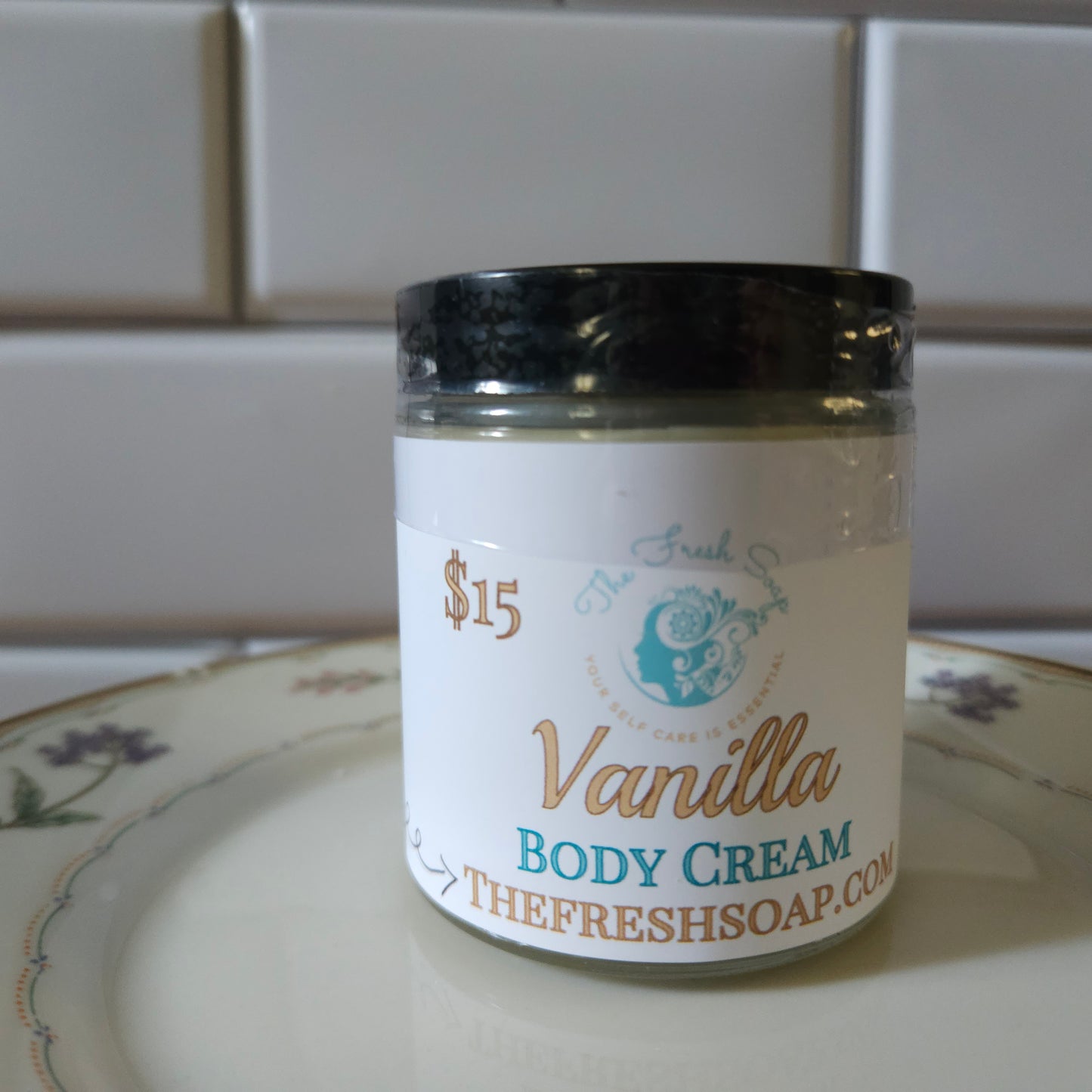 Vanilla Vegan Handmade Oatmilk Body Cream