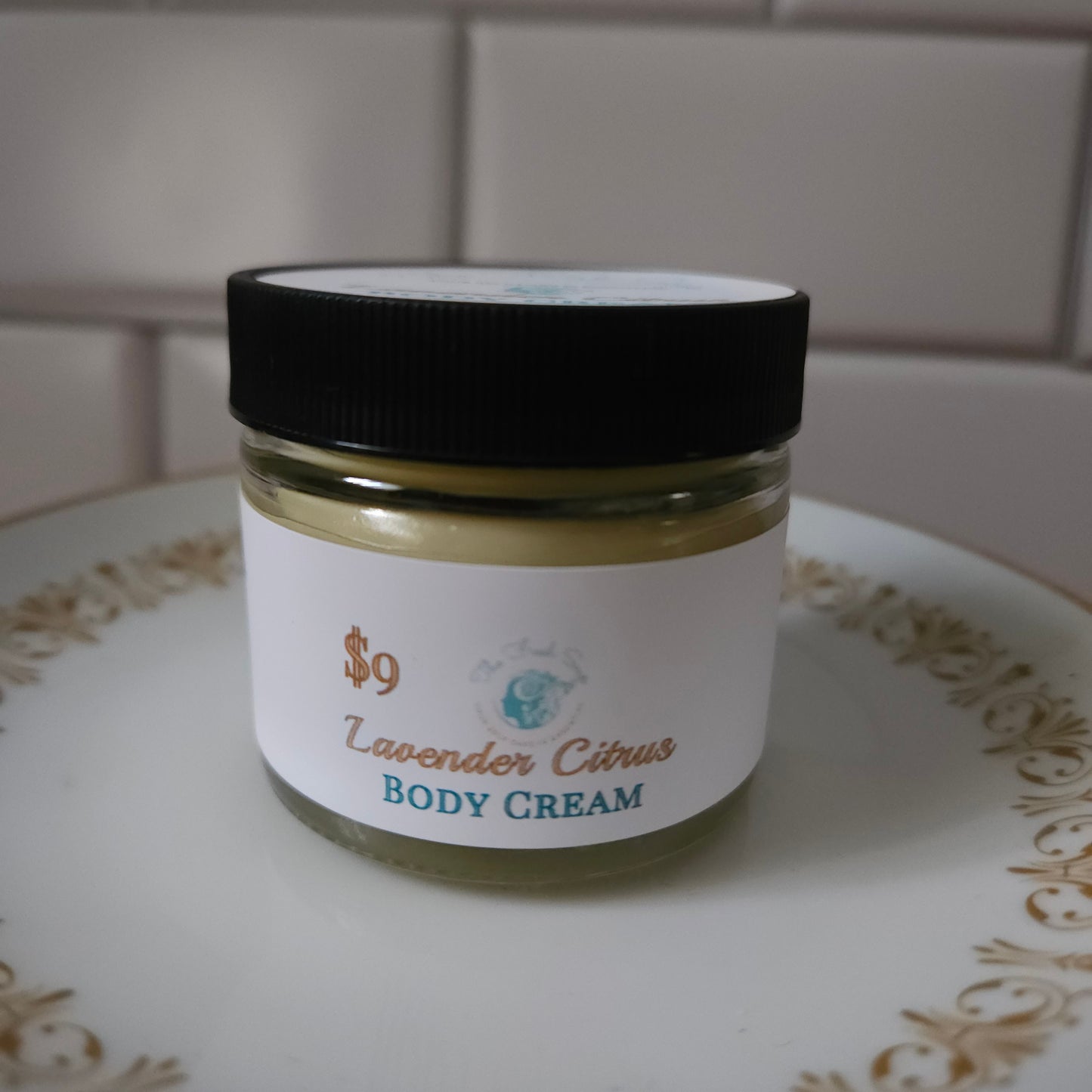Lavender Citrus Vegan Handmade Oatmilk Body Cream