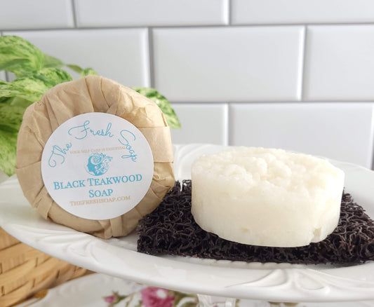 Black Teakwood Soap Bar